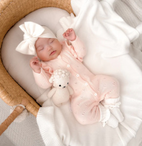 Ziggy Lou | Classic Knit Romper, Primrose