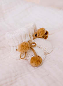 Wear: Confetti Kidz | Booties, White
