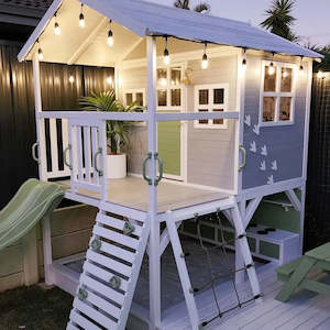 Playhouses: Little Lux Dinosaur Discovery Den with Kitchen
