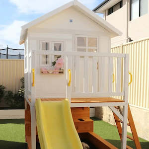 Playhouses: Little Lux Rainbow Retreat with Kitchen
