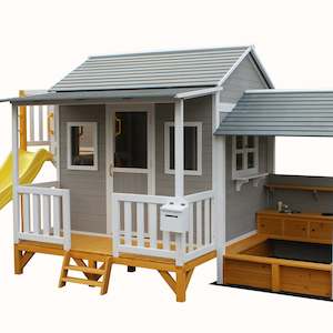 Playhouses: Little Lux Pixie Paradise with Kitchen