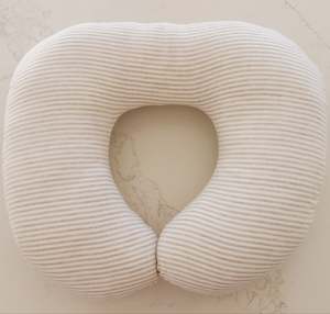 Little Lux Sleep Nursing Pillow - Oat Stripe