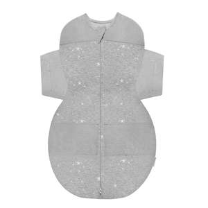 100% Organic: 100% Organic SNOO Sleep Sack - Graphite Stars