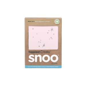 100% Organic Cotton SNOO Baby Bassinet Fitted Sheet - Rose Galaxy