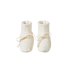Nature Baby 1: Booties in Natural