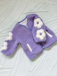 Baby Clothing: Winnie Cosy Coat - Lilac