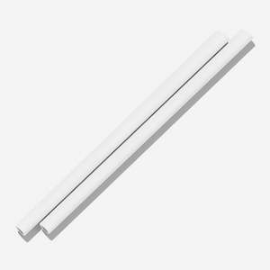 Mama: Bink Silicone Straws - White