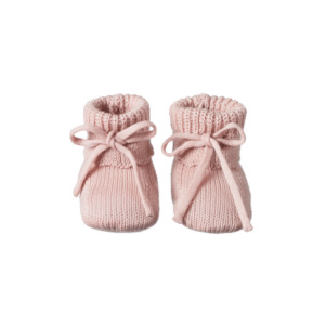 Nature Baby 1: Teddy Booties - Rose