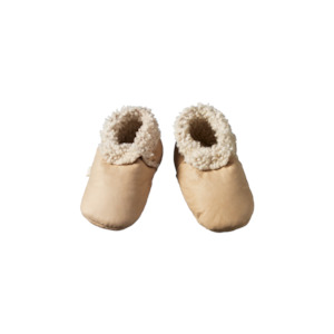 Nature Baby 1: Lambskin Booties - Cream