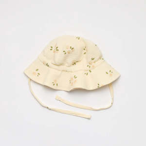 Best Selling: Organic Muslin Hat - Daisy