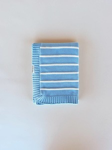 Raised Stripe Blanket | Arctic