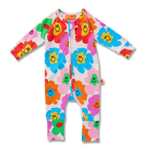 Hej Blomma! Long Sleeve Romper