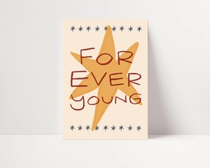 Baby Shower: Forever Young Print
