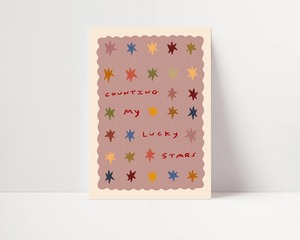 Baby Shower: Counting Lucky Stars Print