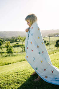 Retro Star Reversible Quilt | S/KS/D