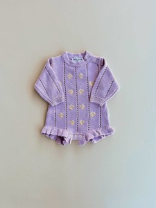 Bloom Pointelle Romper | Aster