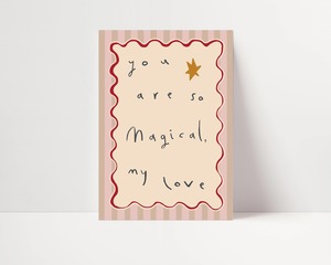 You Are So Magical, My Love Nursery Print | A5