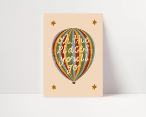 New: Oh The Places You'll Go Print | A4