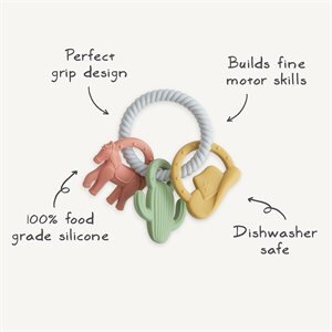 Rattles Teethers: Mushie Western Teething Ring