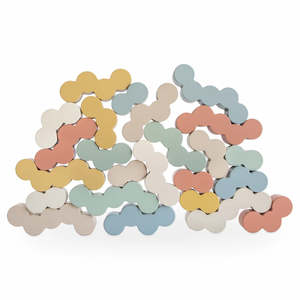 New: Mushie Wooden Balance Blocks