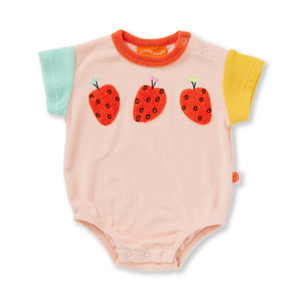 Baby Clothing: Halcyon Nights Terry Bodysuit - Tiny Orchard