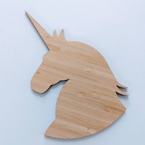 Shapes Blanks: Unicorn Six Shape/Blank