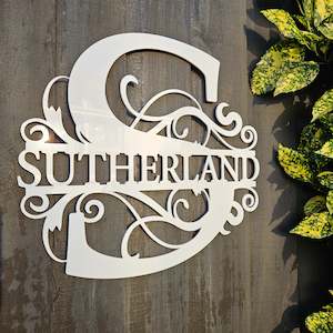 On Sale: Monogram Letter With Name