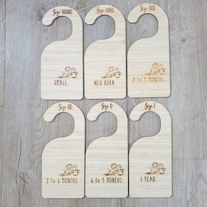 Baby Wardrobe Clothes Divider Bamboo