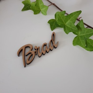 Wedding: Personalised Place Settings