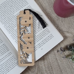 Floral Frame Two Bookmark