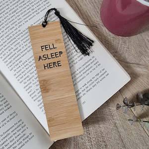Bookmarks: Fell Asleep Here Bookmark