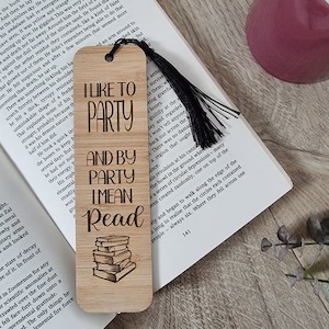 I Like To Party Bookmark