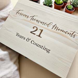 Wooden Boxes: 21 Years Box (Pre-Order)