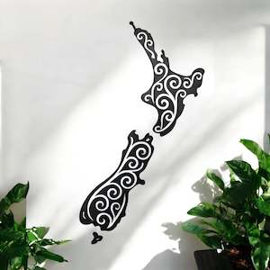 New Zealand Koru Map