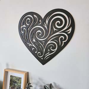 New: Koru Heart Wall Decor