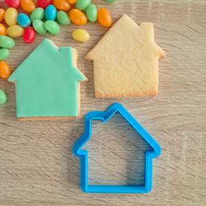 Fondant Stamps: House Cookie & Fondant Cutter