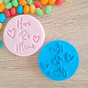 Mothers Day Fondant Stamps: Hari Rā Māmā Fondant Stamp