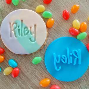 Name Fondant Stamp