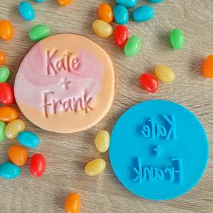 Couples Fondant Stamp