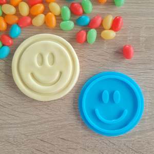 Thank You Fondant Stamps: Smiley Face Fondant Stamp