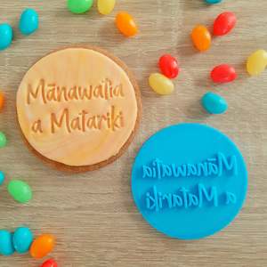 Matariki Cutters Stamps: Mānawatia a Matariki Fondant Stamp