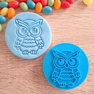 Animal Cutters Stamps: Owl Fondant Stamp