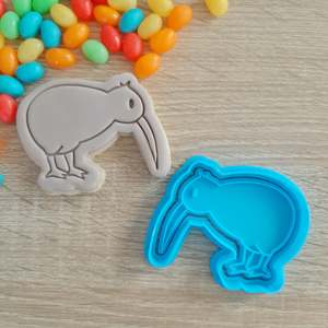 Garden Cutters Stamps: Kiwi Cookie Cutter & Fondant Stamp