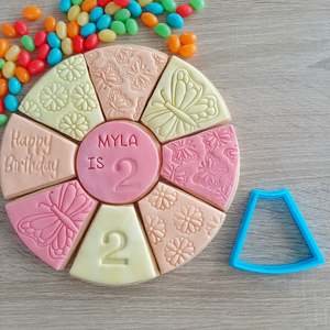 Platter/Wedge Cookie & Fondant Cutter