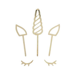 Unicorn Cake Topper Set - more colours available
