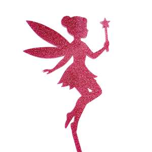 Fairy Cake Topper - Acrylic (more colours available)