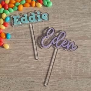 Top Sellers 2024: Custom Layered Acrylic Cake Topper