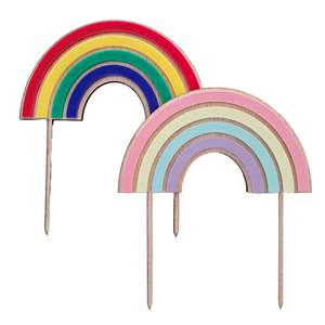 Novelty Picture Toppers: Rainbow Cake Topper