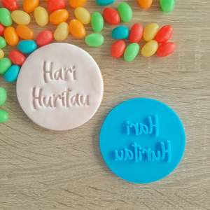 Hari Huritau Fondant Stamp