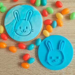 Easter: Bunny Fondant Stamp